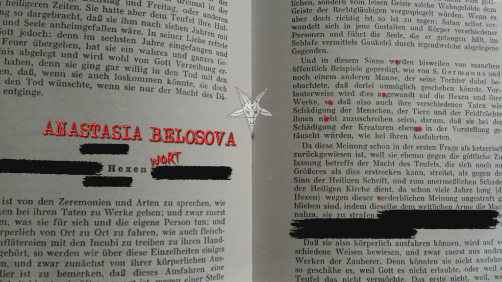HEXENWORT mit ANASTASIA BELOSOVA