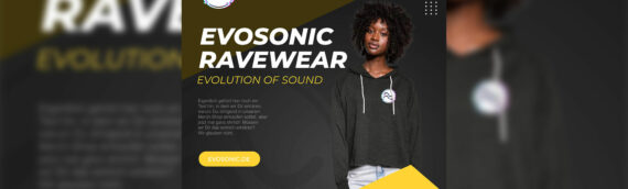 Evosonic Ravewear – Neues Design – Glitch Kreisel