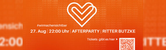 LIVE Evox – Zug der Liebe Afterparty in der Ritter Butzke