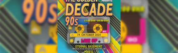 LIVE Ü: THE GOLDEN DECADE 90s ON EVOSONIC.DE